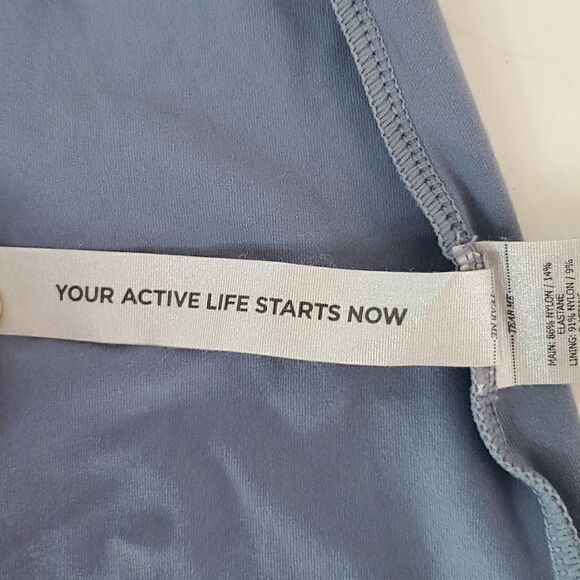 Lorna Jane Woven Front Active Tank Top Periwinkle Size XS - Picture 8 of 12